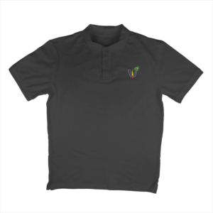Minimalist Krishna Tilak Polo T-Shirt for Men | Premium Spiritual Polo Shirt