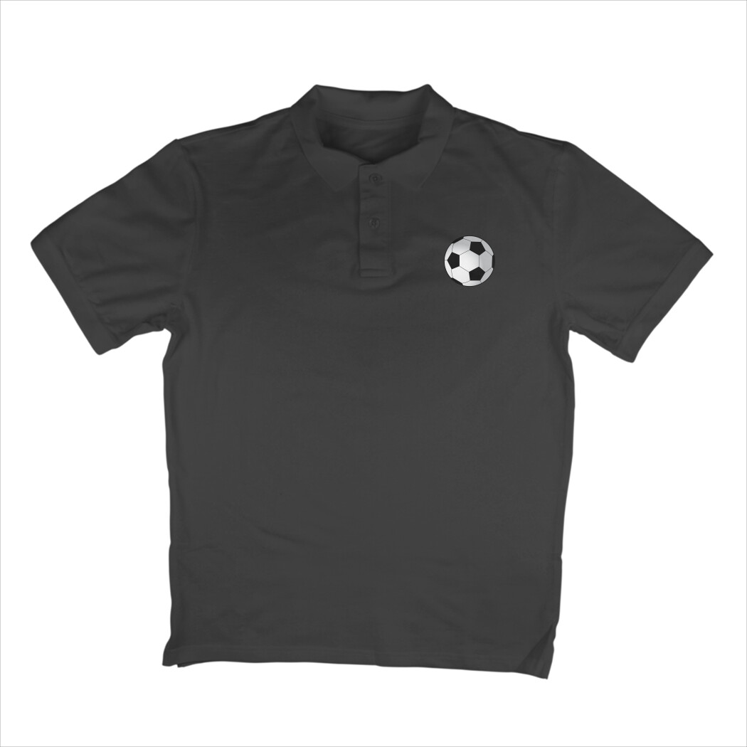 Men's Football Fan Polo Shirt | Minimal Sports Design