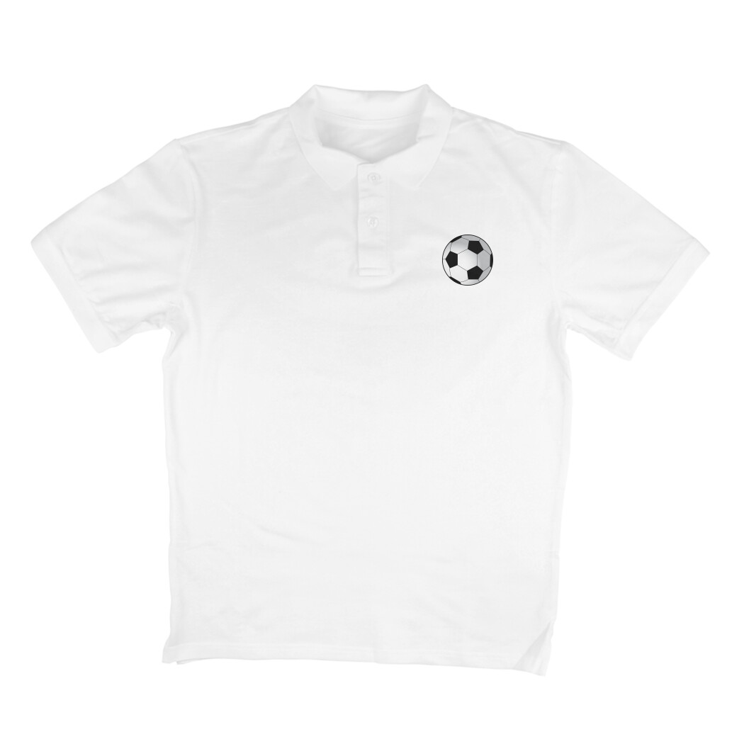 Men's Football Fan Polo Shirt | Minimal Sports Design - Image 4