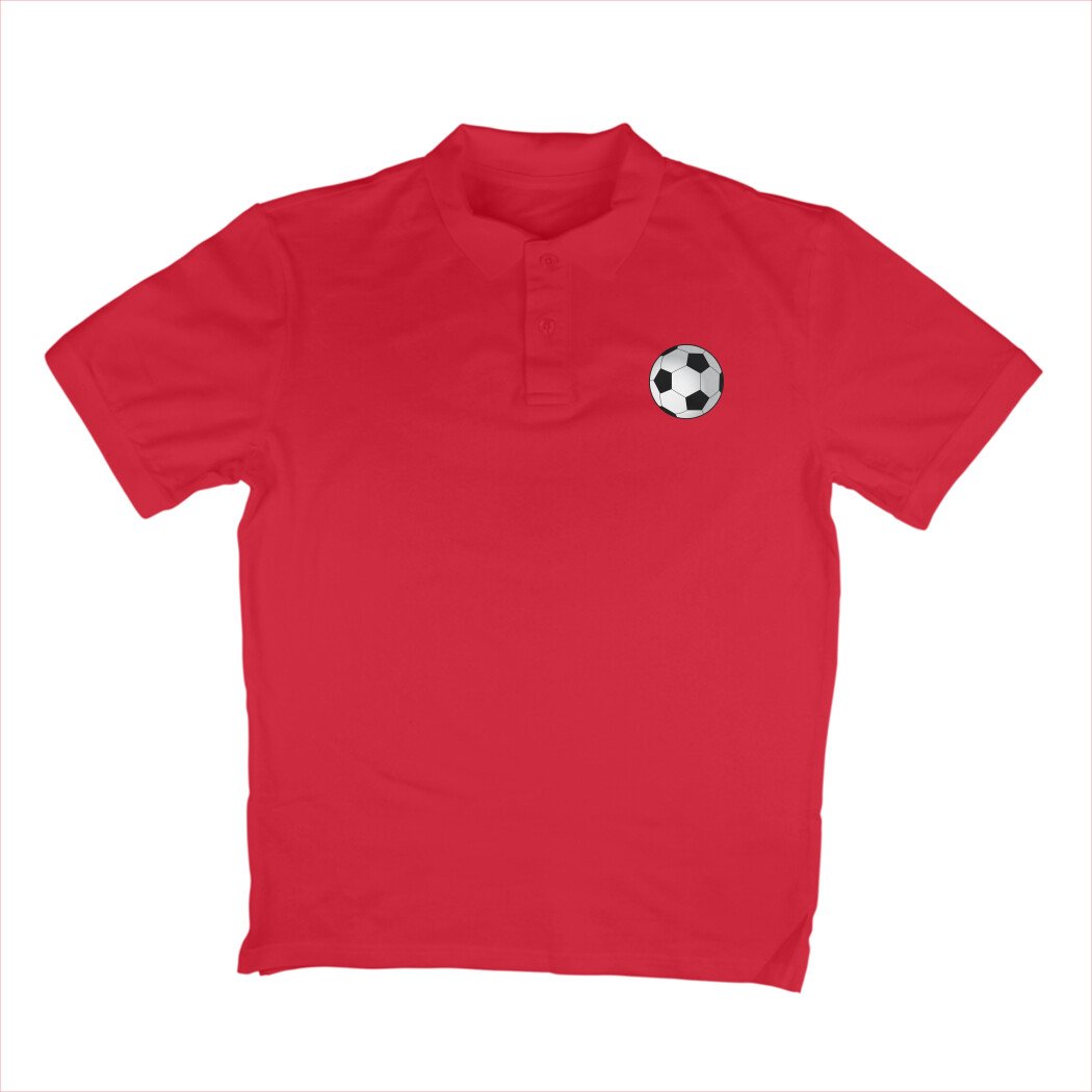Men's Football Fan Polo Shirt | Minimal Sports Design - Image 6